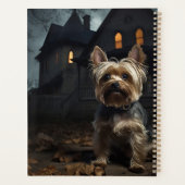 Yorkshire Terrier Halloween eng Planner (Achterkant)