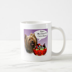 Yorkshire Terrier Halloween Snoep Koffiemok