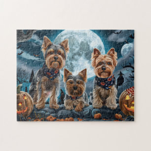 Yorkshire Terrier Halloween Spooky Legpuzzel