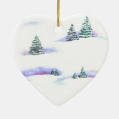 Yorkshire Terrier Heart Ornament (Achterkant)