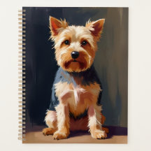 Yorkshire Terrier Hond Dier Schilderij