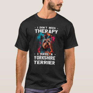 Yorkshire Terrier-hond Hondenbezitter T-shirt