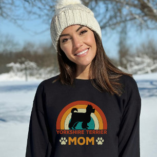 Yorkshire Terriër Hond Moeder Zonsondergang Trui