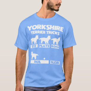 Yorkshire Terrier Hond Tricks T-shirt