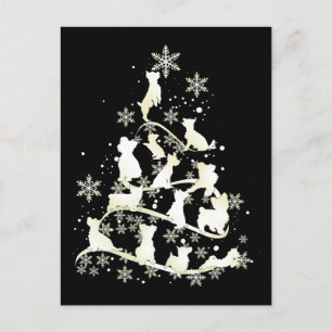 Yorkshire Terrier-kerstboom Dog Happy Xmas Briefkaart