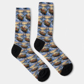 Yorkshire Terrier Kerstboot Vakantie Sokken (Rechts)