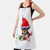 Yorkshire Terrier Kerstmis Schort (Insitu)