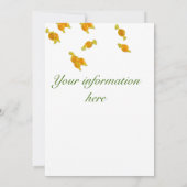 Yorkshire Terrier kerstTreat Shop Invites Kaart (Achterkant)