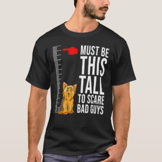Yorkshire Terrier Klein Hondenras Eigenaar Hoogte  T-shirt