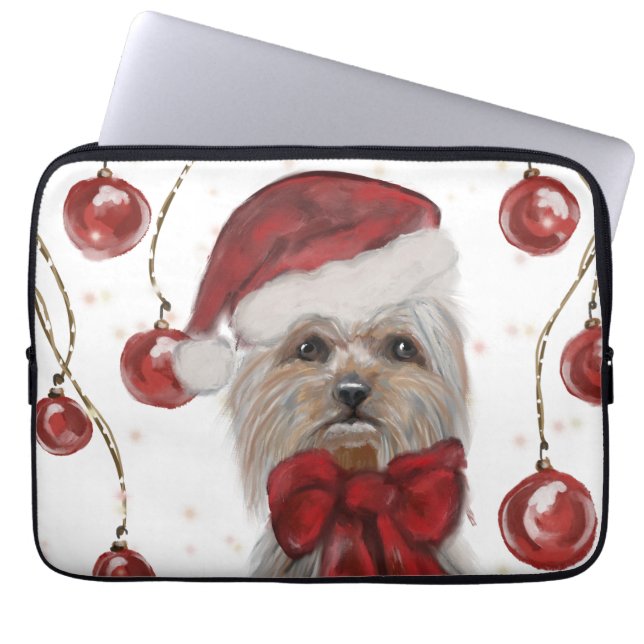 YORKSHIRE TERRIER  LAPTOP SLEEVE (Voorkant)