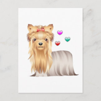 Yorkshire Terrier Love Briefkaart