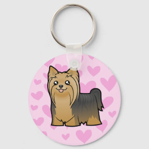 Yorkshire Terrier Love Sleutelhanger