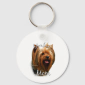 Yorkshire Terrier Ma 2 Sleutelhanger (Achterkant)