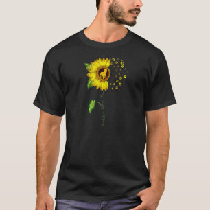 Yorkshire Terrier Ma Sunflower Dog Mama T-shirt