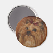 Yorkshire Terrier magneet (Voorkant / Achterkant)
