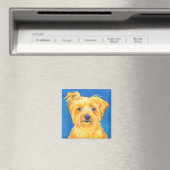 Yorkshire Terrier Magnet - "Sammy" (In Situ (Lave-vaisselle))