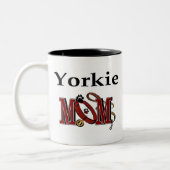 Yorkshire Terrier Maman Mug (Gauche)