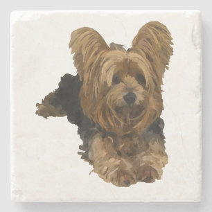 Yorkshire Terrier Marmer Onderzetter