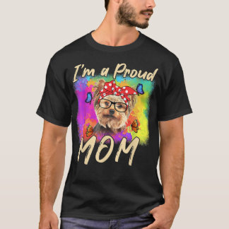 Yorkshire Terrier Moederdag Ik ben Proud Yorkie M T-shirt