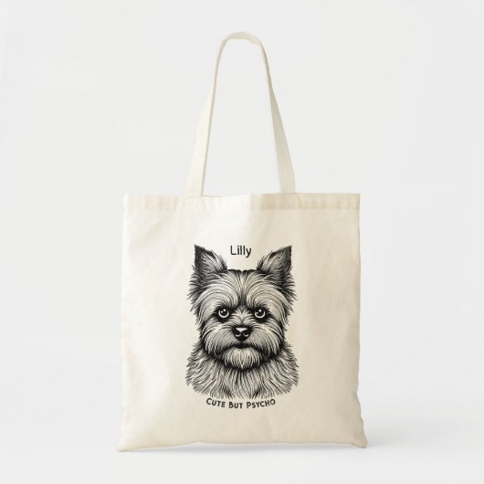 Yorkshire Terrier Mom Yorkie Gift Tote Bag (Voorkant)