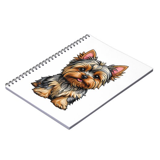 Yorkshire Terrier Notitieboek (Linkerzijde)
