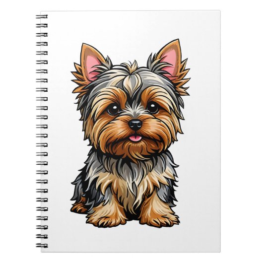 Yorkshire Terrier Notitieboek (Voorkant)