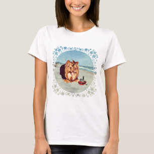 Yorkshire Terrier op het Strand T-shirt