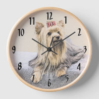 Yorkshire Terrier Painting - Cute Original Dog Art