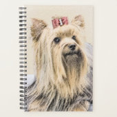 Yorkshire Terrier Painting - Cute Original Dog Art Planner (Voorkant)