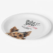 Yorkshire Terrier Papieren Bordje (Gekanteld)
