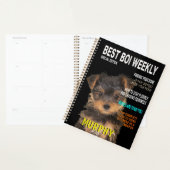 Yorkshire Terrier Parody Magazine Couverture (Devant avec enveloppe)
