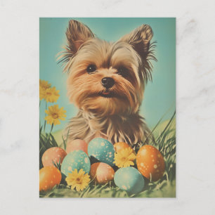 Yorkshire Terrier  Pasen Briefkaart