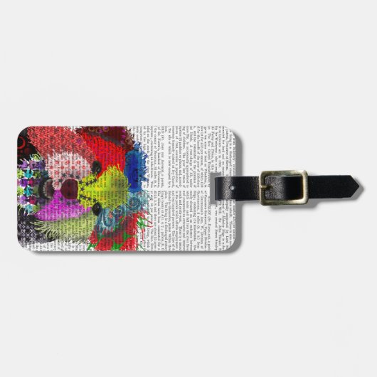 Yorkshire Terrier - Patchwork Bagagelabel (Voorkant horizontaal)