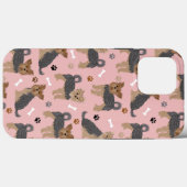 Yorkshire Terrier Paws en Botten Yorkie Dog Case-Mate iPhone Case (Achterkant (horizontaal))
