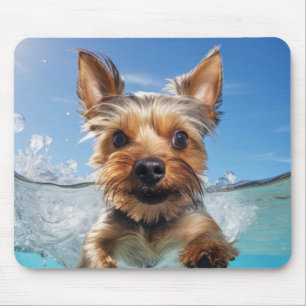 Yorkshire Terrier Pet Dog Animal Fun Muismat
