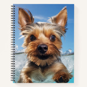 Yorkshire Terrier Pet Dog Animal Fun Notitieboek