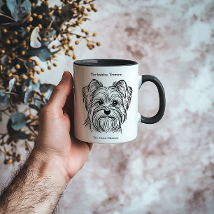 Yorkshire Terrier Portrait Mok