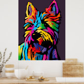 Yorkshire Terrier Poster (Keuken)
