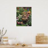 Yorkshire Terrier Poster Garden (Cuisine)