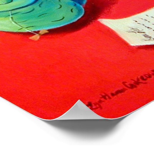 Yorkshire Terrier Print Poster (Hoek)