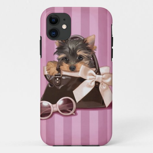 Yorkshire Terrier Puppy Case-Mate iPhone Case (Achterkant)