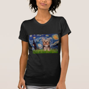 Yorkshire Terrier Puppy - De sterrenhemel T-shirt