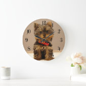 Yorkshire Terrier Puppy Grote Klok (Huis)