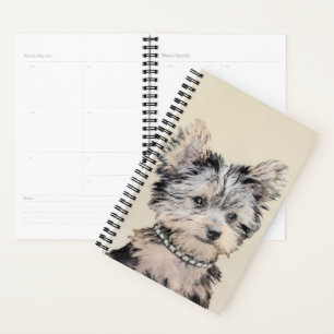 Yorkshire Terrier Puppy Peinture Chien original