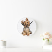 Yorkshire Terrier Puppy Ronde Klok (Huis)