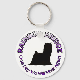 YORKSHIRE TERRIER RAINBOW BRIDGE SLEUTELHANGER