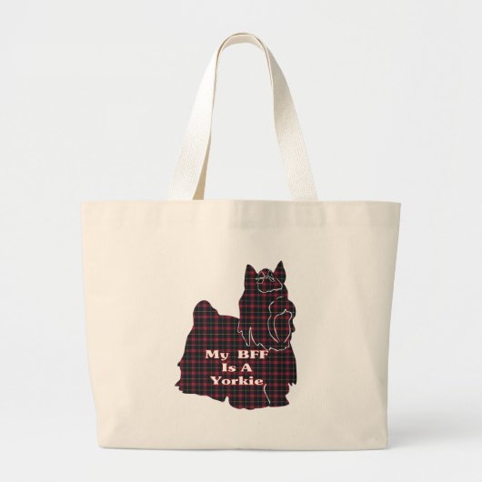 Yorkshire Terrier Sac fourre-tout BFF (Devant)