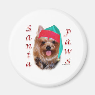 Yorkshire Terrier Santa Paws Magneet