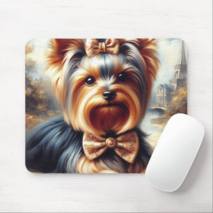 Yorkshire Terrier schilderij Muismat