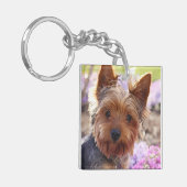 Yorkshire Terrier Sleutelhanger (Voorkant Links)